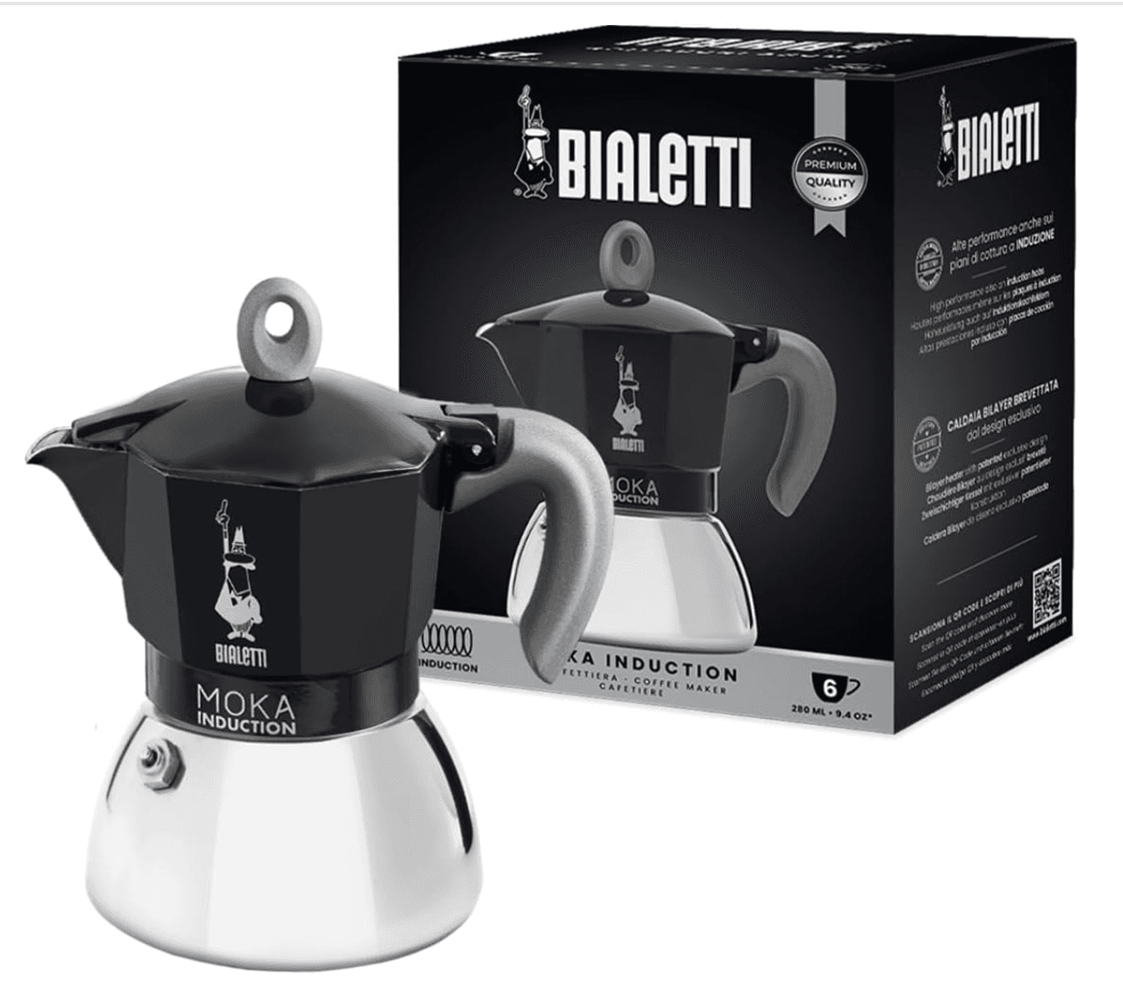 Bialetti Moka Induction 6 tazas